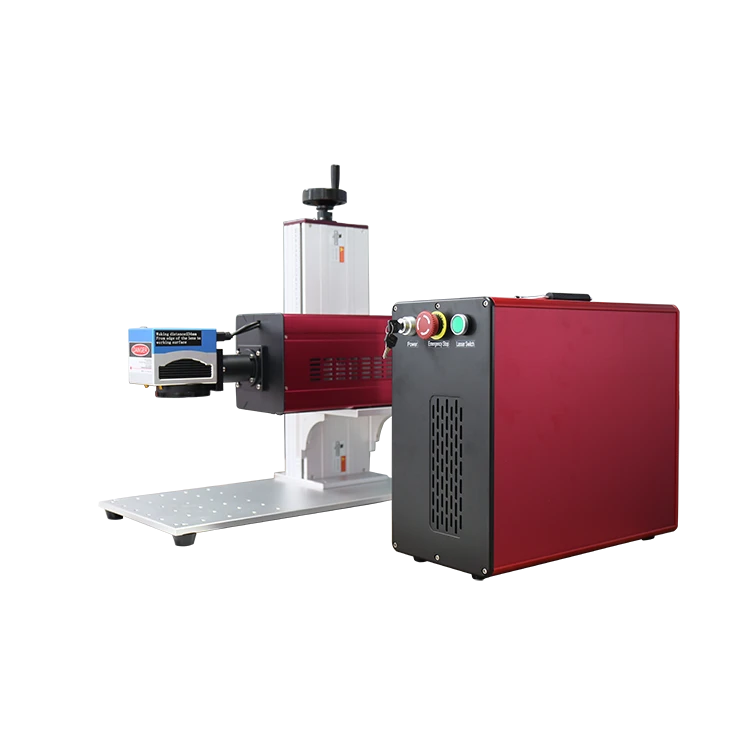 MRJ-Laser akrýlmynstur merki leturgröftur 30w benchtop leysir merkingarvél