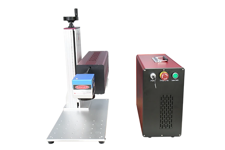 MRJ-Laser Acrylic Pattern Logo Engraving 30W Benchtop Laser Marking Machine