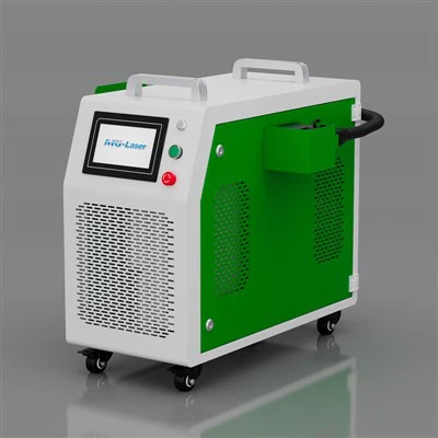 Færanleg stærð ferðatösku gerð 1200 Watt Continuous Wave Laser Hreinsunarvél til að fjarlægja ryð