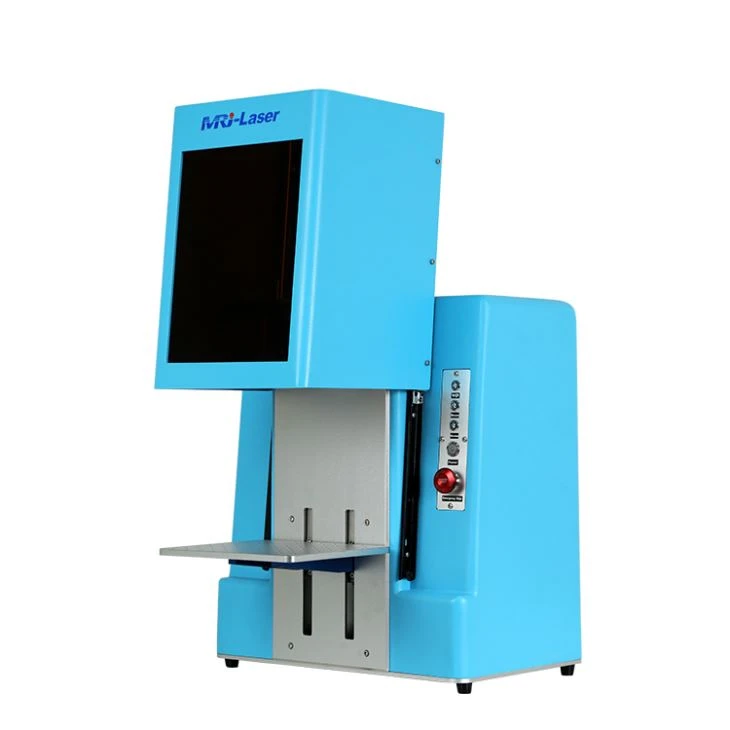 Fiber Laser Engraver Mini Portable 20W Laser Marking Machine For Metal Material