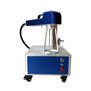 MRJ-FL-SC20A 20W MINI handfesta Fiber Laser leturgröftur litur fyrir málm