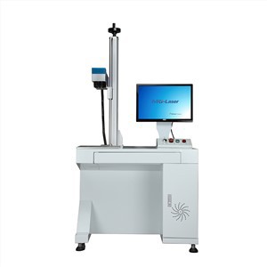 20W 30W 50W bekkur efst sjálfvirkur fókus trefjaleysismerkjavél